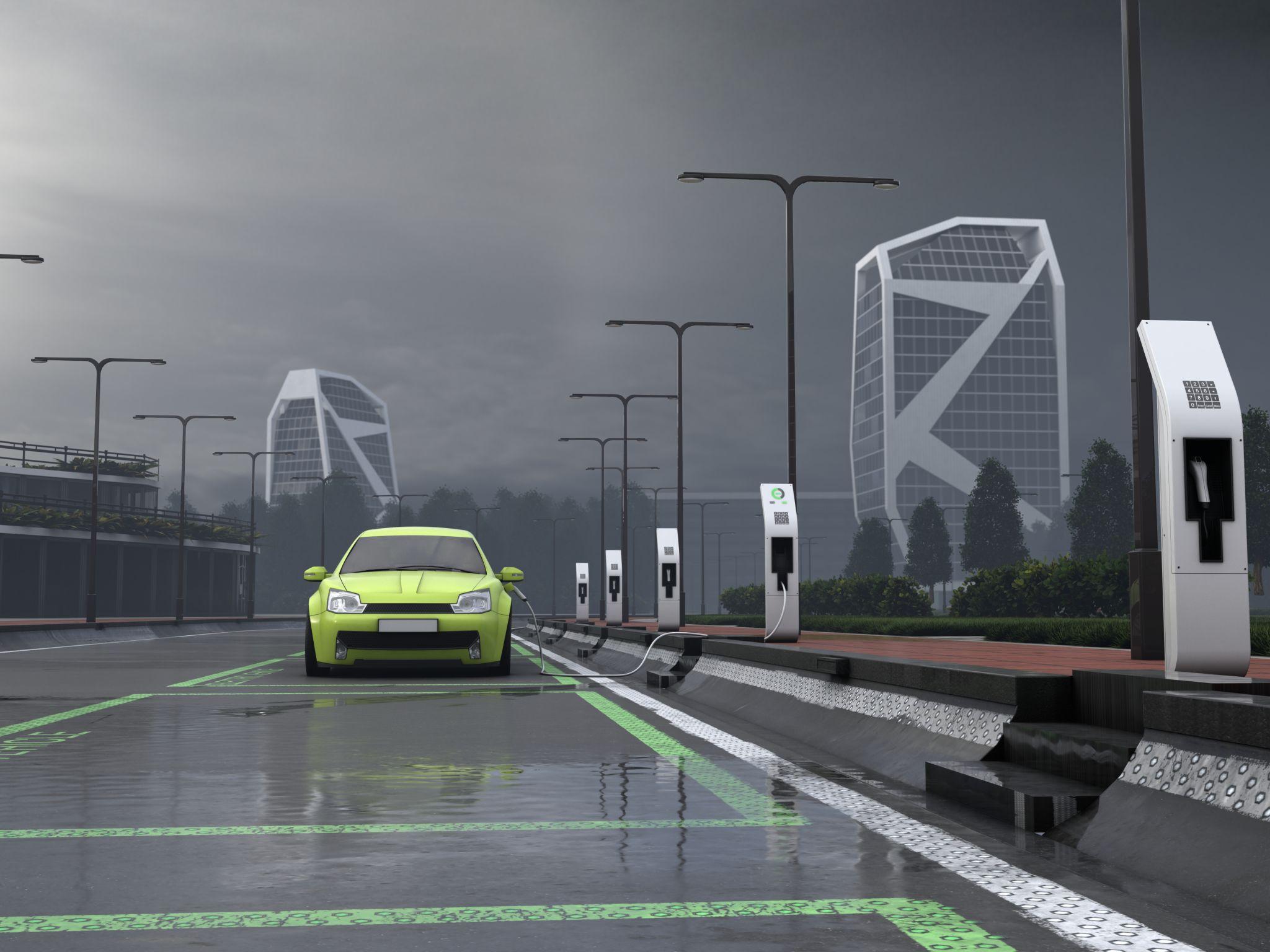 EV semi truck